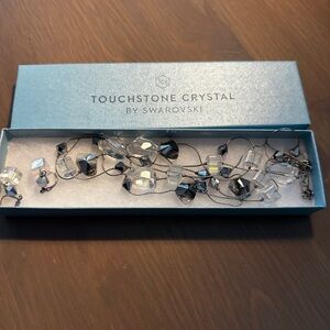 Swarovski Crystal Necklace and earrings by Touchstone